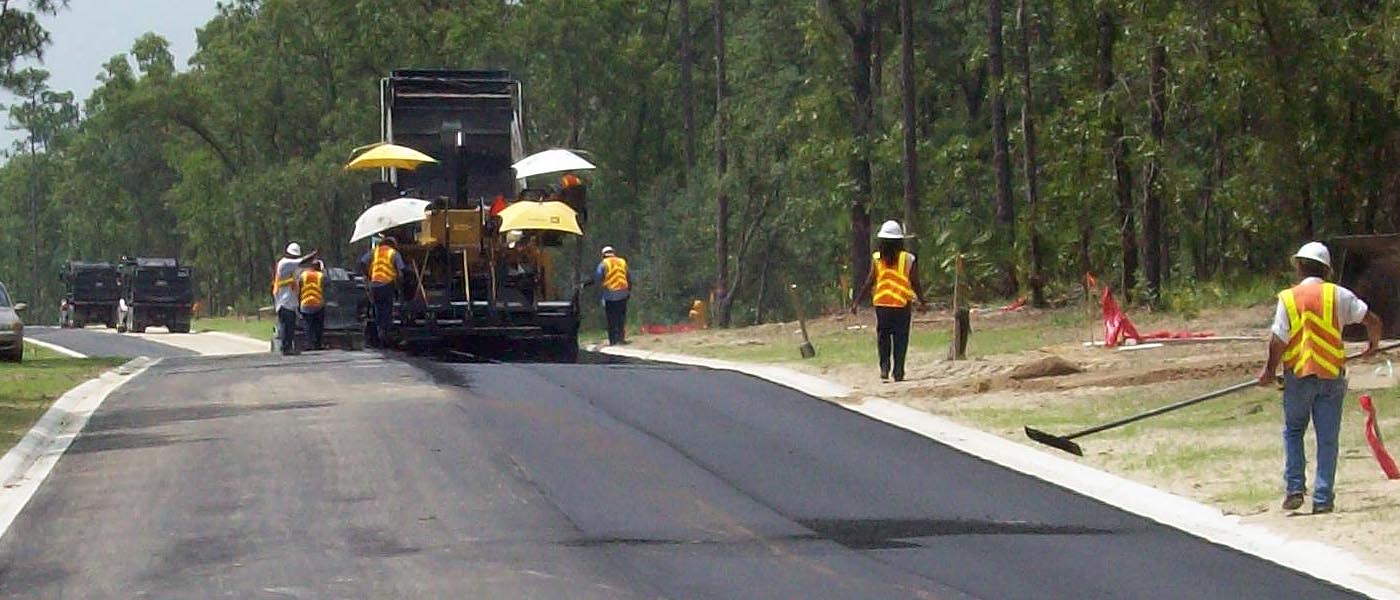 Jacksonville Road and Parking Lot Construction