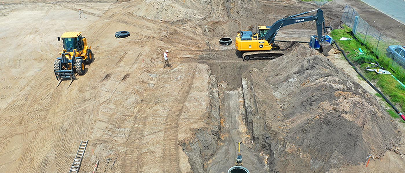 Jacksonville underground utility contractor